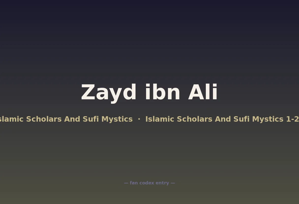 Zayd ibn Ali